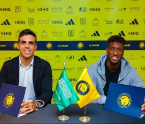 沙特媒体：科曼在利雅得胜利年薪1250万欧元，转会费2400万欧