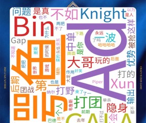 开云中国-JDG横扫BLG热点词云：Elk提及率高达第四